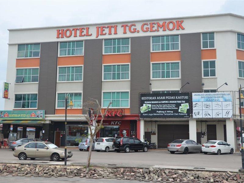 Hotel Jeti Tg Gemok Padang Endau Bagian luar foto