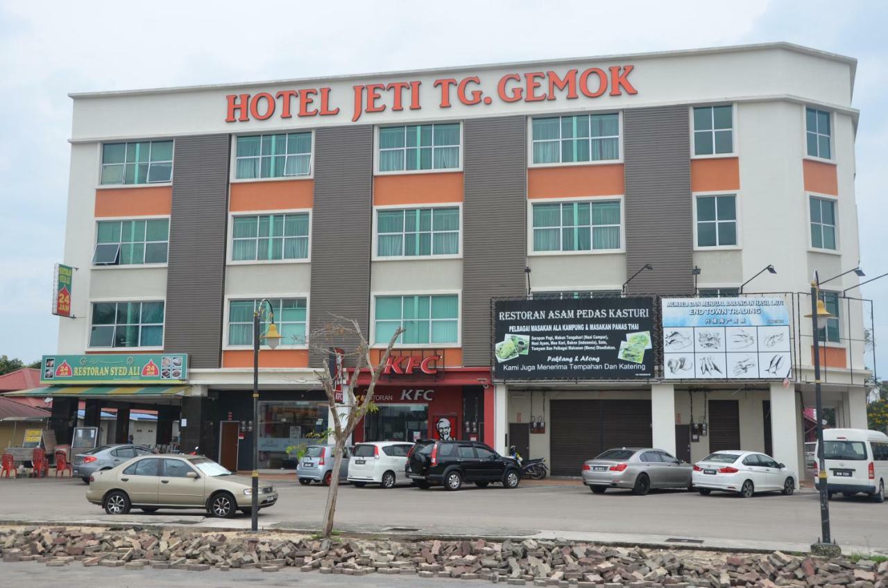 Hotel Jeti Tg Gemok Padang Endau Bagian luar foto